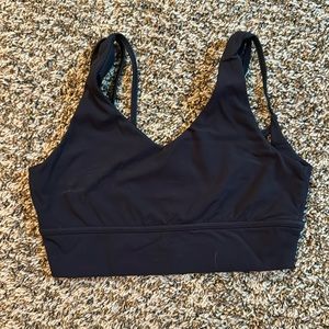 BuffBunny - black monarch sports bra